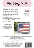 Old Glory Pouch - Sewing Pattern