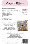 Confetti Pillow - Sewing Pattern