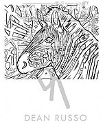 Zebra - Cling Rubber Stamp
