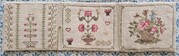 1830's Rose Basket Needlebook - Cross Stitch Pattern