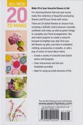 20 to Make Felt Flowers - Felt Craft Book