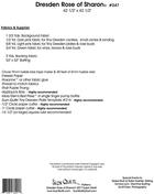 Dresden Rose Of Sharon - Quilt Pattern