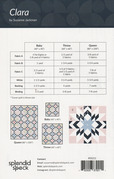 Clara - Quilt Pattern