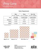 Posy Lane - Christmas Quilt Pattern