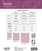Sunny - Quilt Pattern