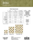 Britta - Quilt Pattern