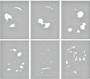 Stylish Oval Floral Bird - Layering Stencils