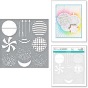 Balloon Bouquet Designs - Craft Stencil