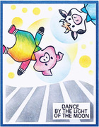 Moon Dance - FransFormer Clear Stamp 