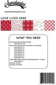 Love Lives Here - Quilt Pattern