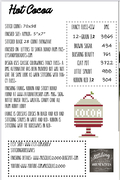 Hot Cocoa - Cross Stitch Pattern