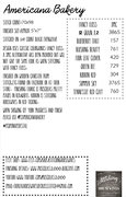 Americana Bakery - Cross Stitch Pattern