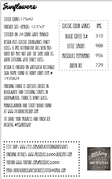 Sunflowers - Word Swap - Cross Stitch Pattern