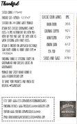 Thankful - Word Swap - Thanksgiving Cross Stitch Pattern