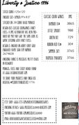 Liberty and Justice 1776 - Patriotic Cross Stitch Pattern, different perspective #1. Select this picture to zoom in