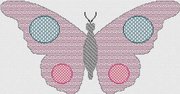 Blackwork Butterfly - Cross Stitch Pattern
