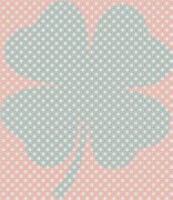 Blackwork Clover - Cross Stitch Pattern