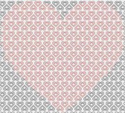 Blackwork Heart of Hearts - Cross Stitch Pattern