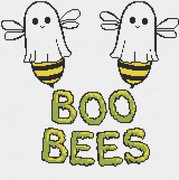 Boo Bees - Cross Stitch Pattern