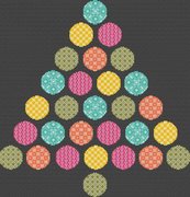 Bright Christmas Tree - Cross Stitch Pattern