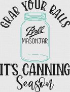 Canning Season - Cross Stitch Pattern