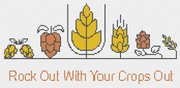 Crops Out - Cross Stitch Pattern