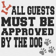 Dog Approved - Cross Stitch Pattern
