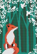 Fox In The Forest - Cross Stitch Pattern