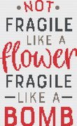 Fragile - Cross Stitch Pattern