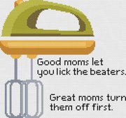 Good Moms - Cross Stitch Pattern
