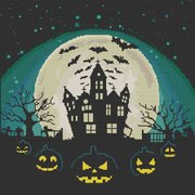 Halloween Night - Cross Stitch Pattern