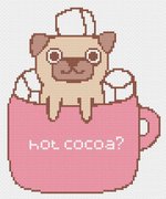 Hot Cocoa - Cross Stitch Pattern