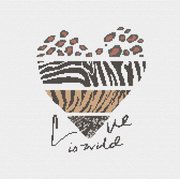 Love Is Wild - Cross Stitch Pattern