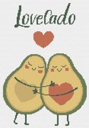 Lovecado - Cross Stitch Pattern