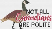 Not All Canadians - Cross Stitch Pattern