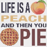 Peach Pie - Cross Stitch Pattern