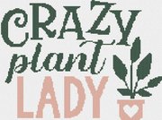 Plant Lady - Cross Stitch Pattern