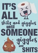 Poops and Giggles - Cross Stitch Pattern