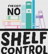 Shelf Control - Cross Stitch Pattern