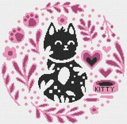 Soft Kitty - Cross Stitch Pattern