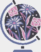Spring Around The Globe - Cross Stitch Pattern