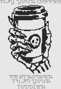 Strong Coffee - Cross Stitch Pattern