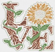 Sunflower Love - Cross Stitch Pattern