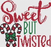 Sweet But Twisted - Christmas Cross Stitch Pattern