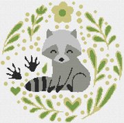 The Cutest Trash Panda - Cross Stitch Pattern
