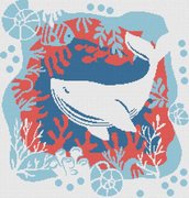 Whale - PDF Cross Stitch Pattern