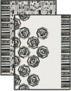 Sable & Swan Numbers - Ecru - Quilt Fabric
