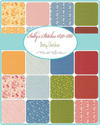 Sallys Stitches Floral New Leaf - Quilt Fabric