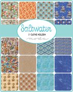 Saltwater Patchwork Nautical - Quilt Fabric