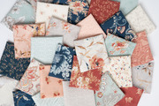 Sandalwood Blooms - Rosewood - Quilt Fabric